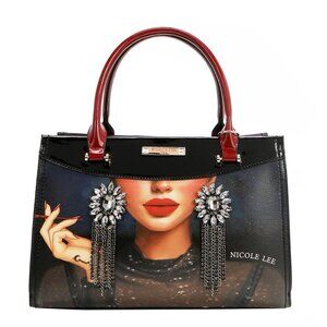 NICOLE LEE SAMANTHA LA BELLEZA TOTE BAG